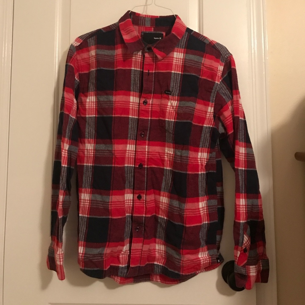 Hurley Men's Flannel Shirt