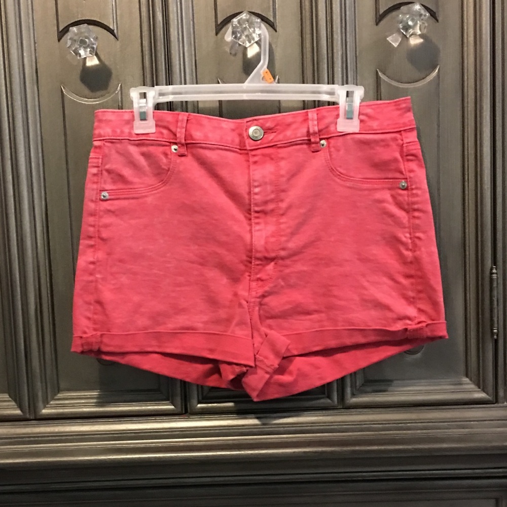 Stretch High Wasted Shorts