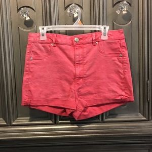 Stretch High Wasted Shorts