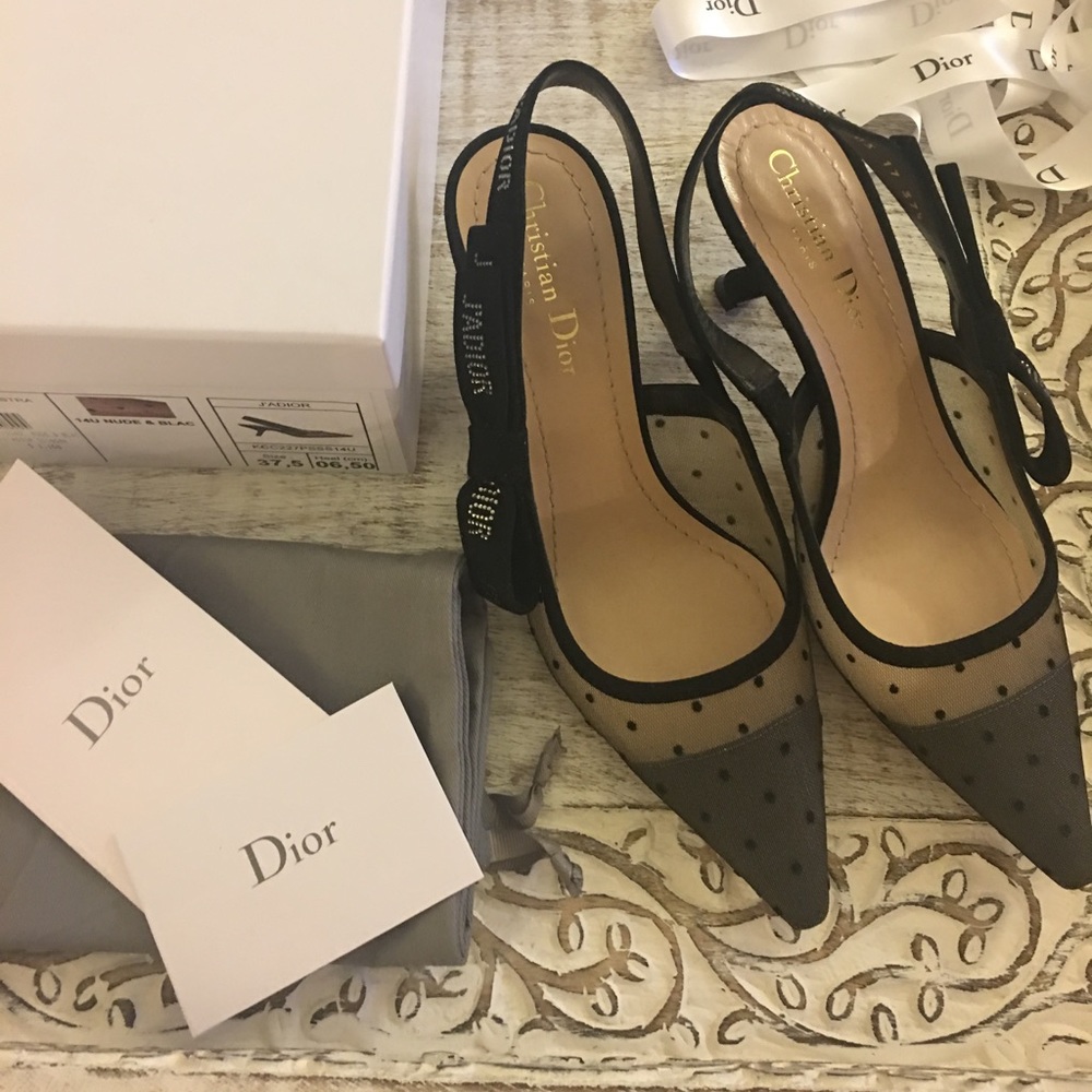 🚫SOLD Christian Dior Jadior Slingbacks size 37.5