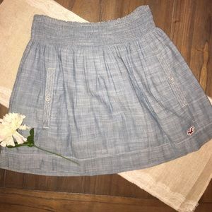 Denim-Blue Skirt 🌼