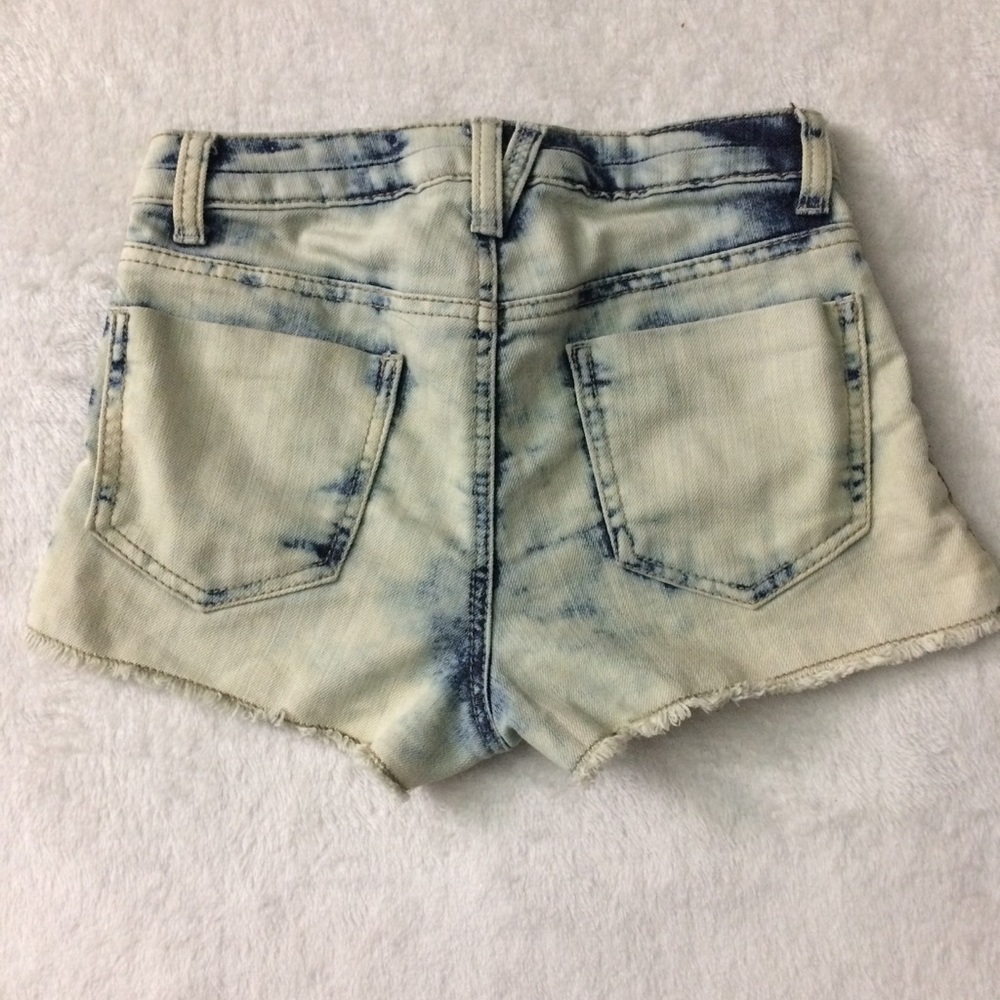Patriotic high waisted denim shorts - Picture 4 of 7