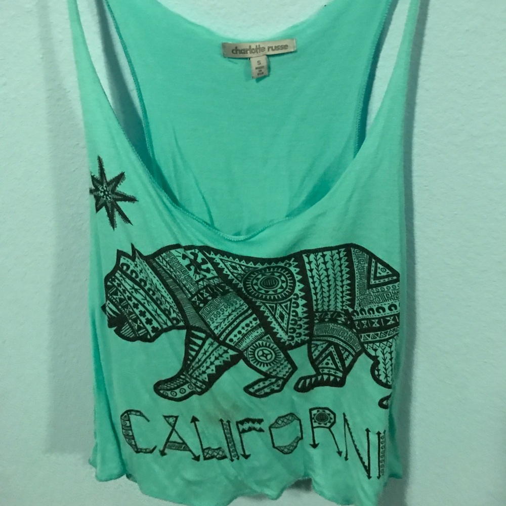 New cute California crop top