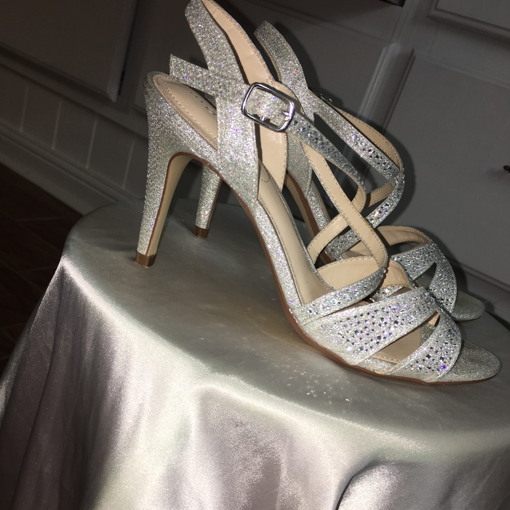Silver heels