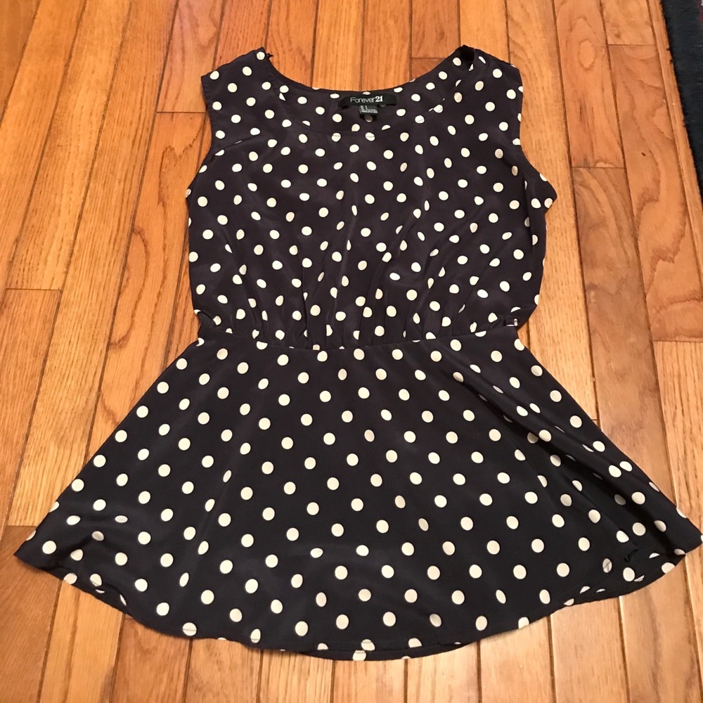 Peplum Tank Top