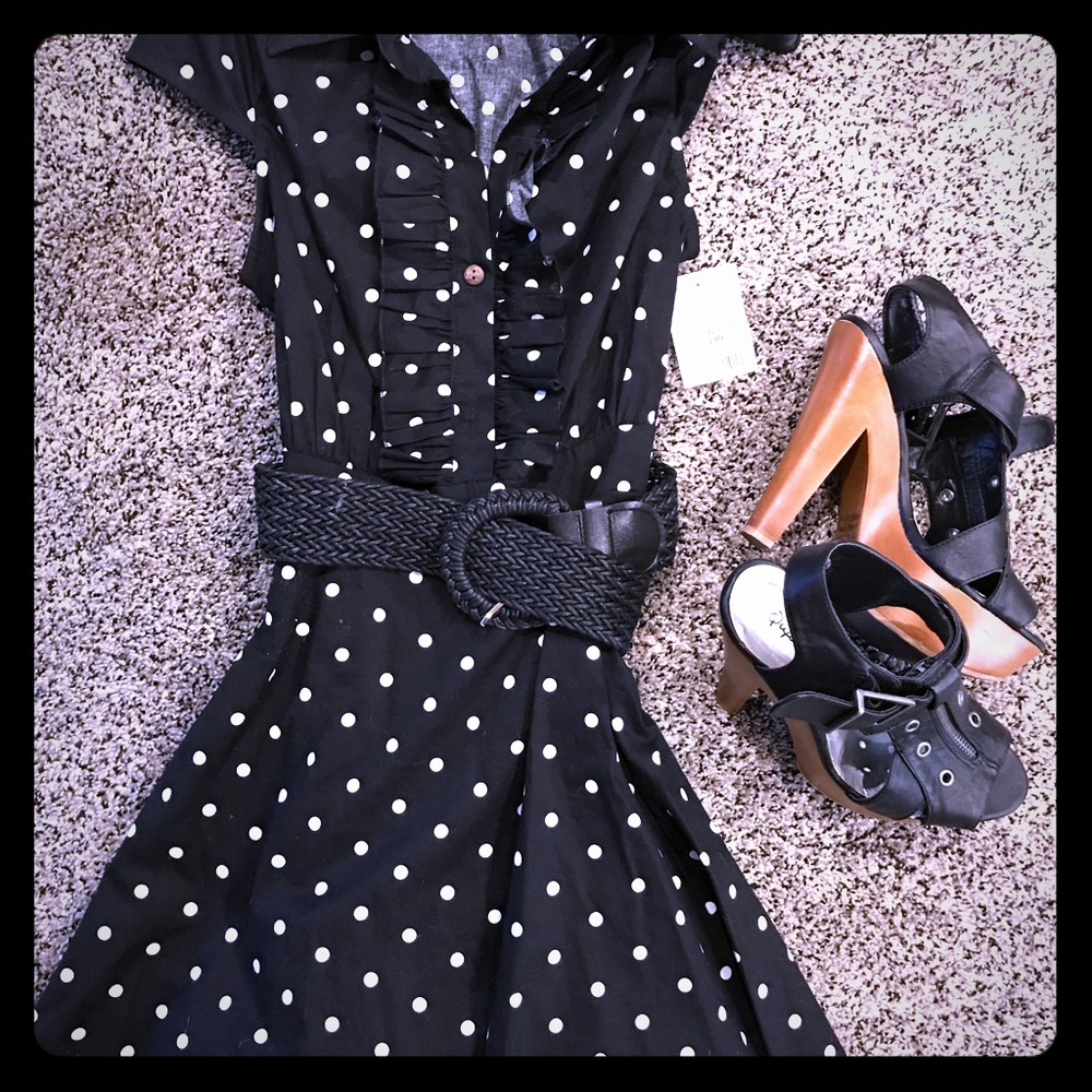Polka dot dress