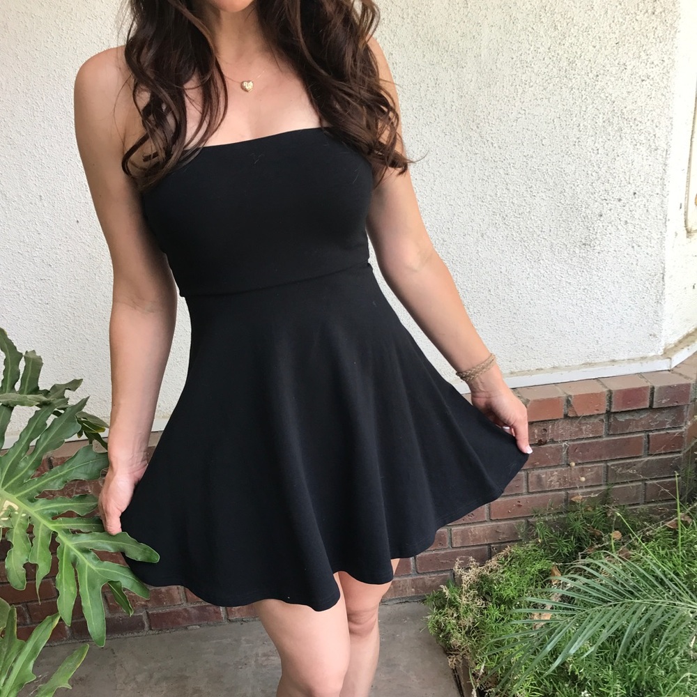 Express tube top dress NWOT