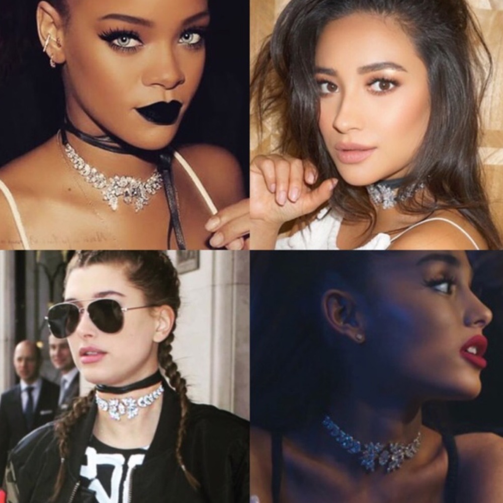CRYSTAL WRAP CHOKER