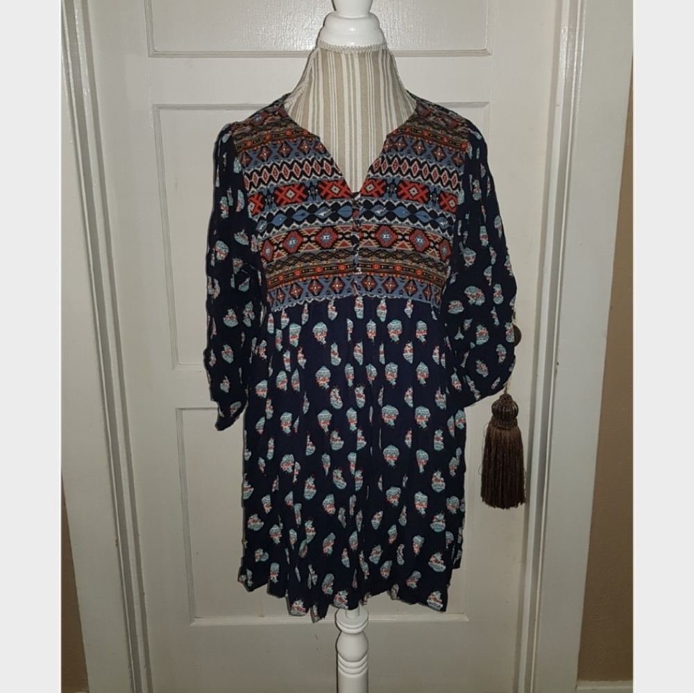 Trendy tribal print tunic