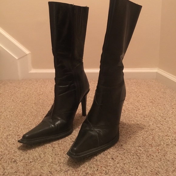 GD Italian Heel Boots 38 (US 8) - Picture 1 of 3