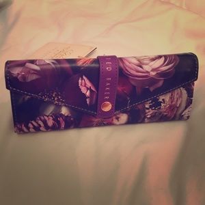 Ted Baker floral sunglass case