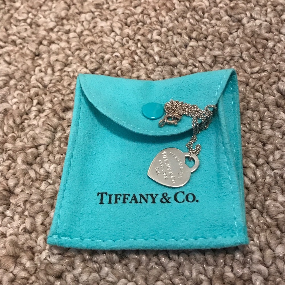 Return to Tiffany Heart Tag Pendant Necklace