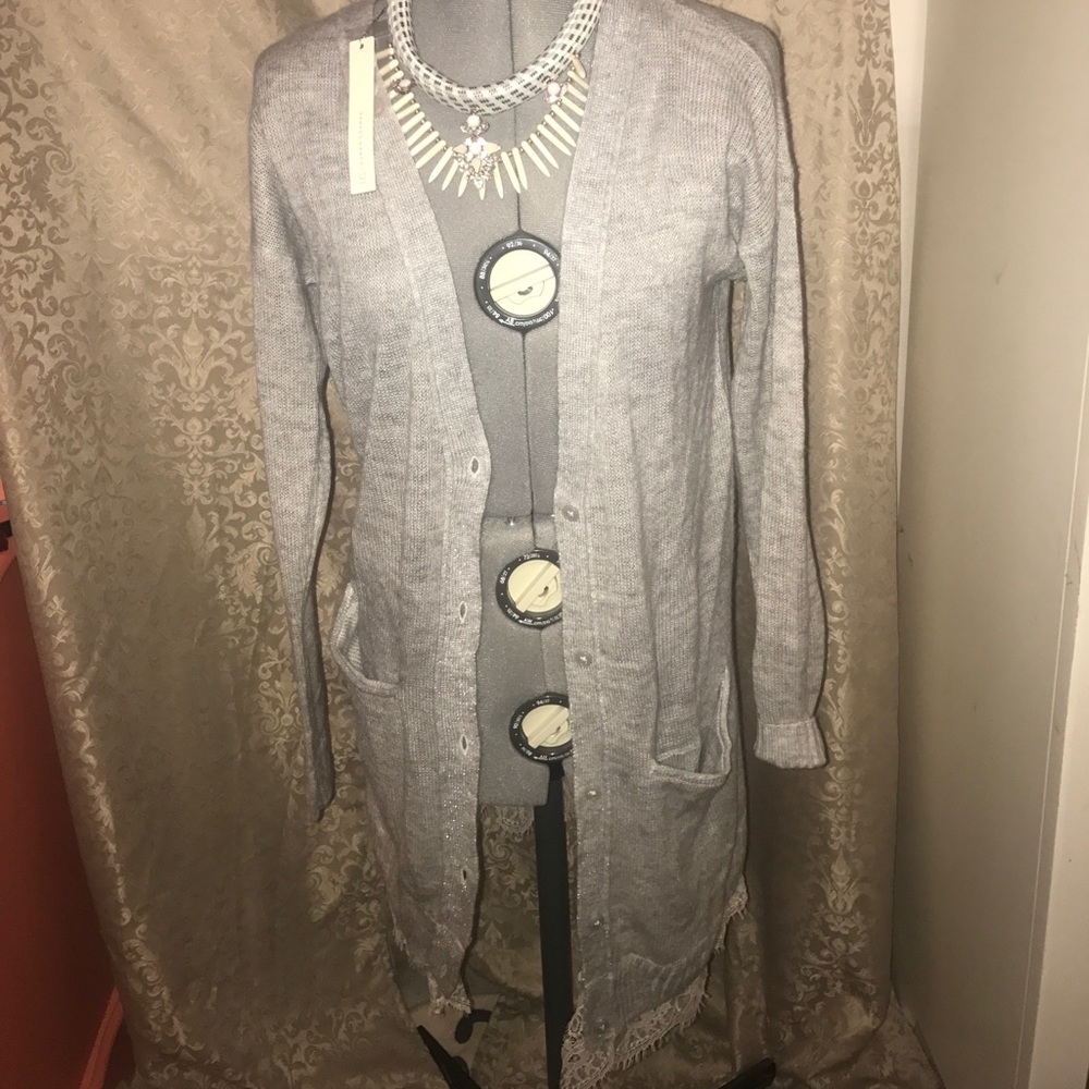 Lauren conrad lace sweater