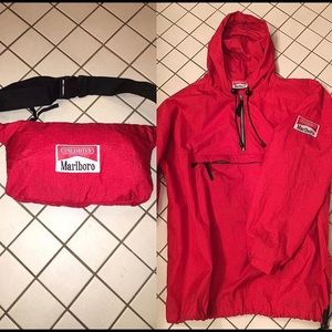 Rare Marlboro convertible windbreaker