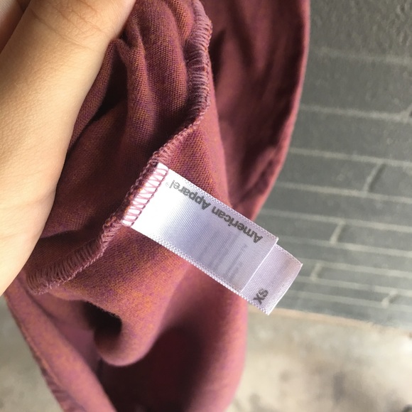 ❌SOLD❌ American Apparel Cowl Neck Shift Dress - Picture 3 of 4