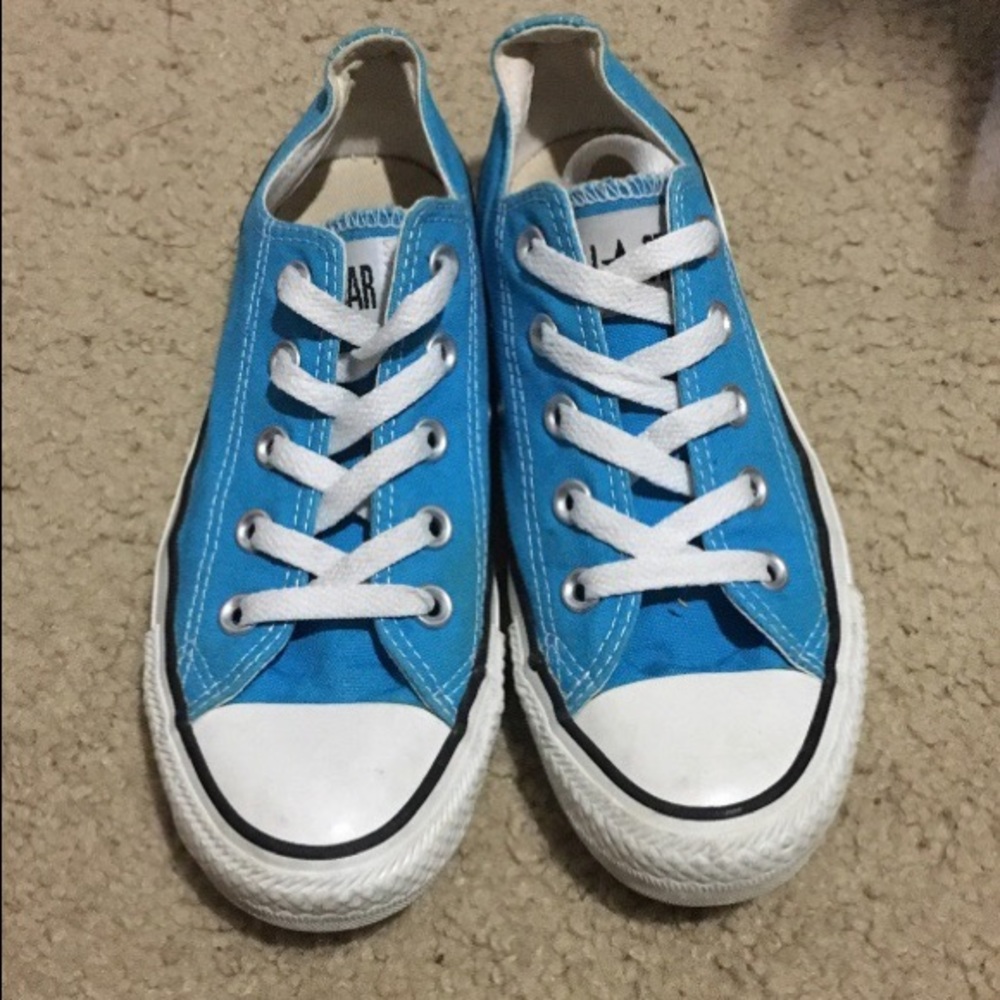 Blue Converse All-Stars