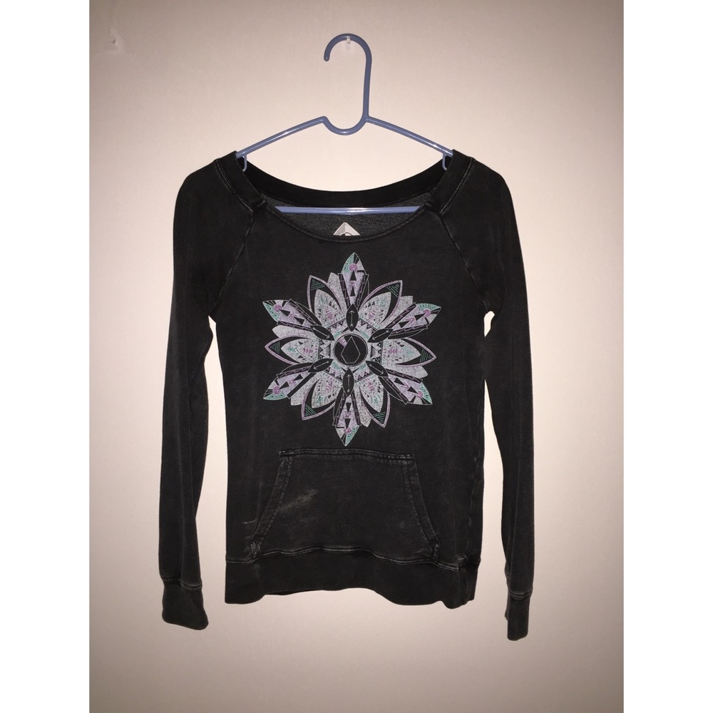 Crewneck with Flower