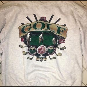 Vintage golf crewneck