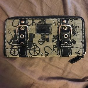 Authentic large Coach wallet MINT condition