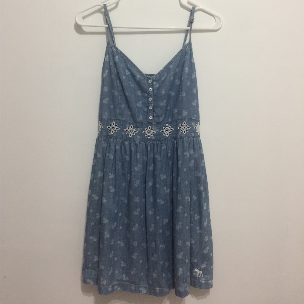 Abercrombie denim cutout dress