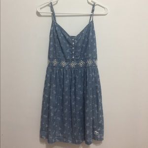 Abercrombie denim cutout dress