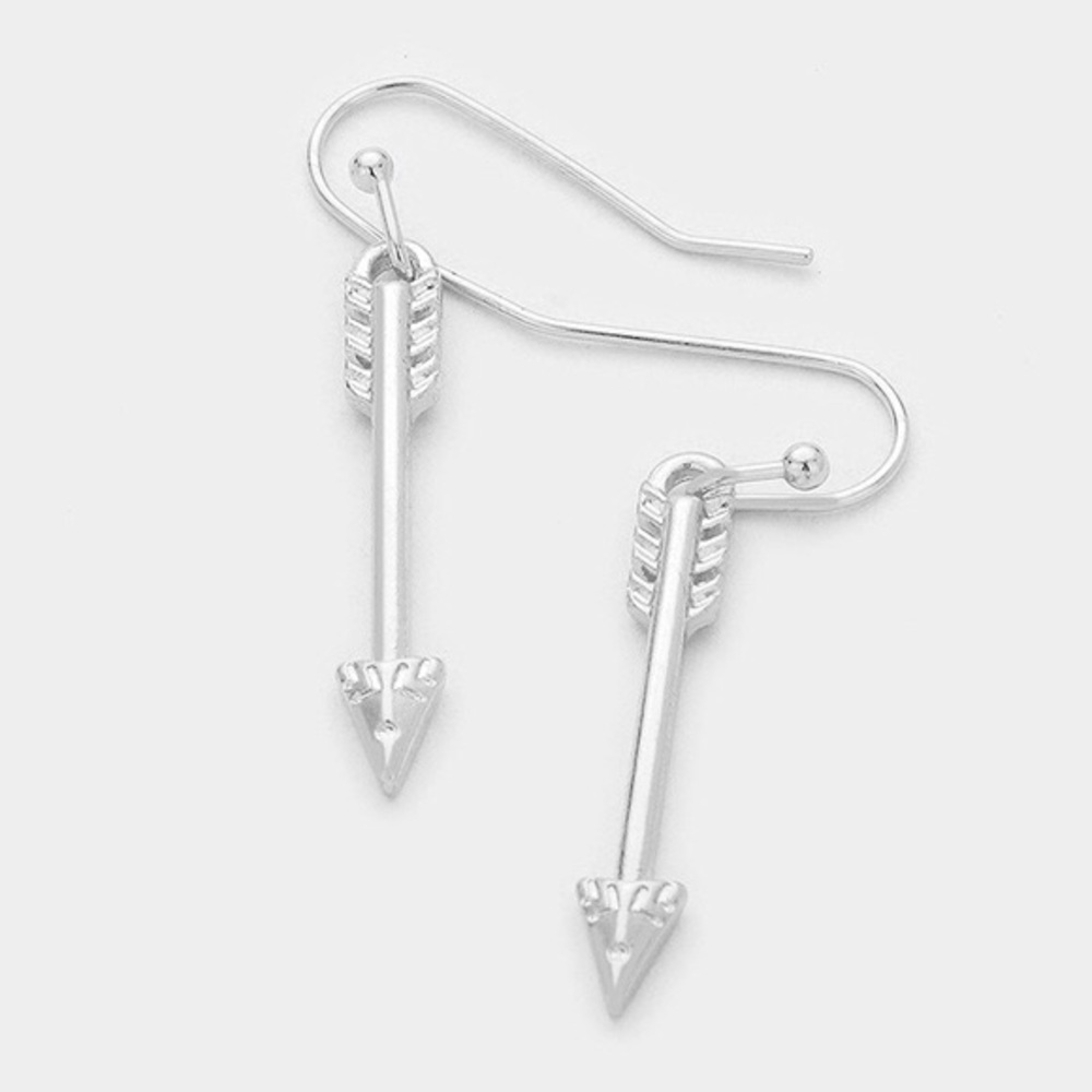 Festival Metal Arrow Earrings