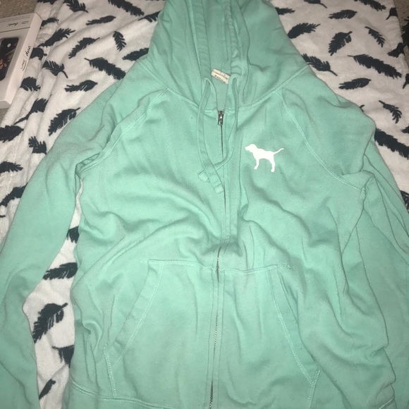 Victoria's Secret pink hoodie - Picture 2 of 3