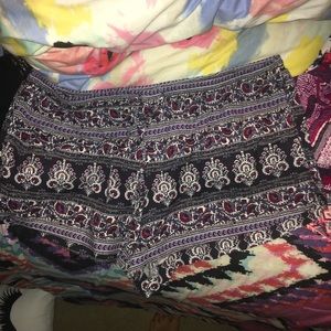 Knitted American eagle shorts