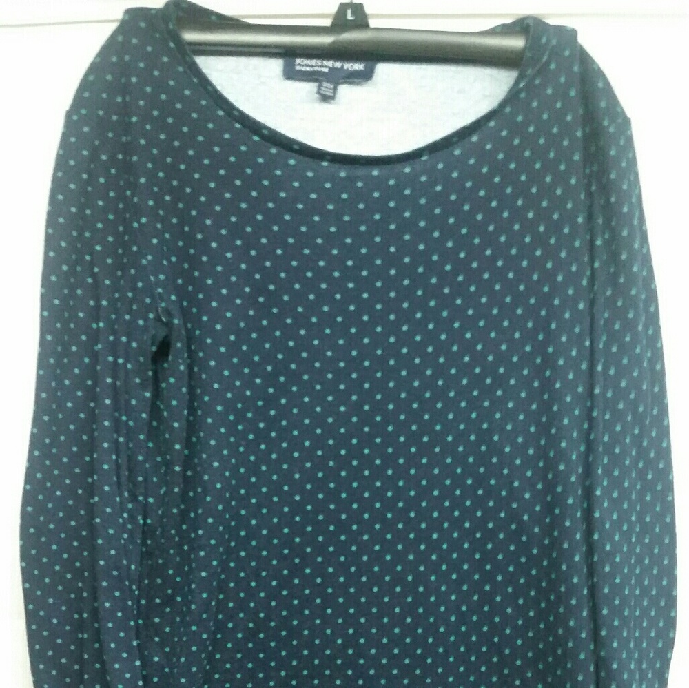 Jones New York Signiture Long Sleeve Shirt