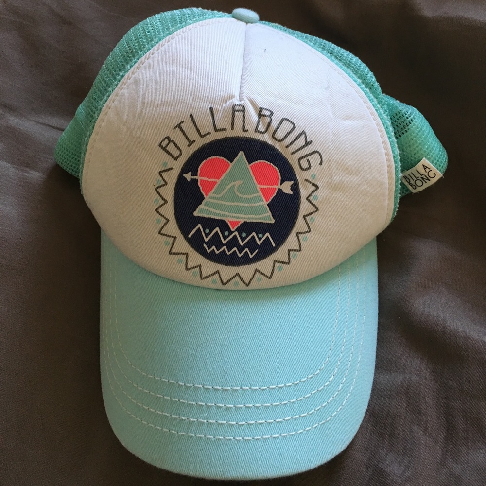 Turquoise Billabong Hat