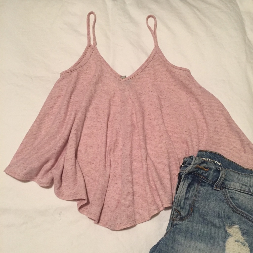 Pink Crop Top