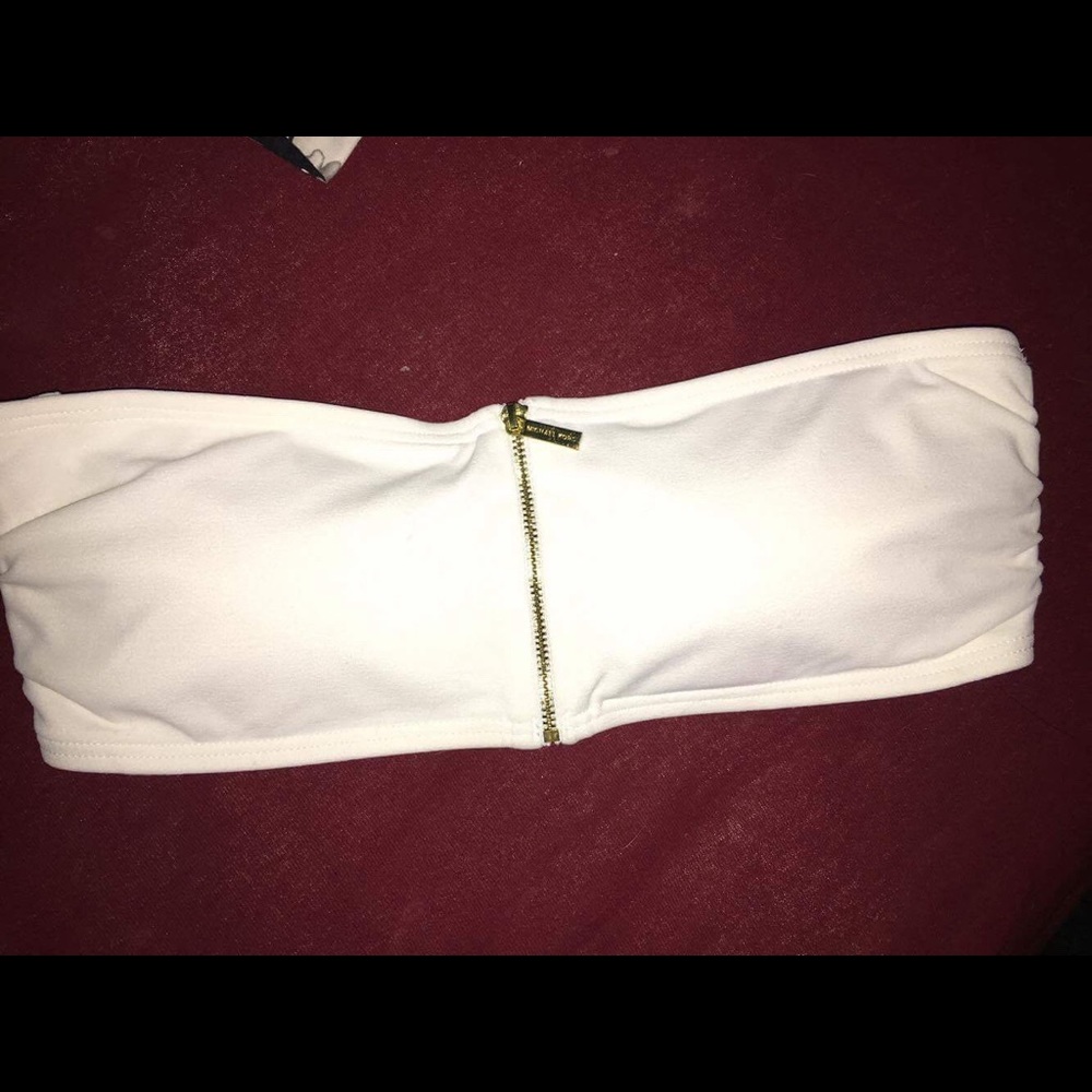 Michael Kors strapless bikini top