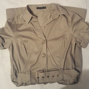 The Limited Khacki Dress with pockets