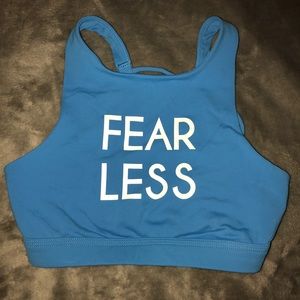 "Fearless" Sports Bra