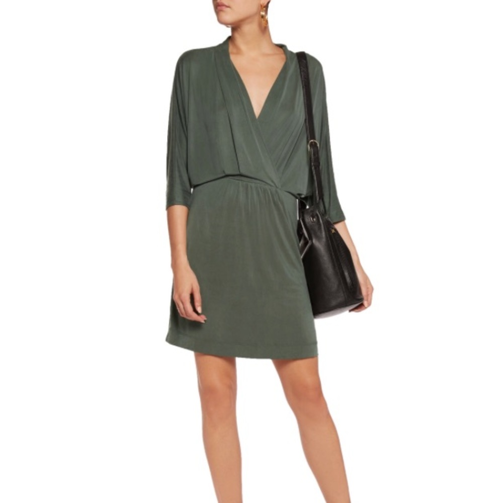 NWT Tart Collections gray-green Constance dress