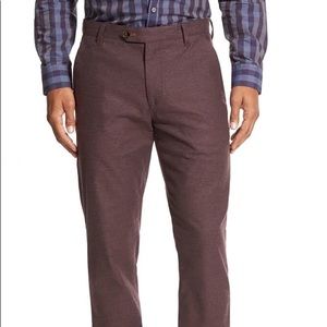 Ted Baker London Lommy classic fit brushed trouser