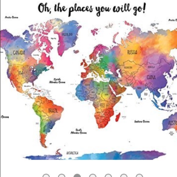 Anthropologie Accessories - MOVING SALE🎉 World wall decor