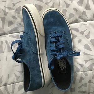 Suede Blue Vans