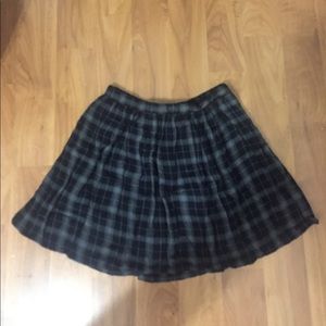 Plaid Skater Skirt
