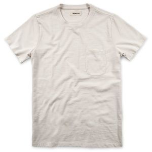 Taylor Stitch Heavy Bag Tee in Natural