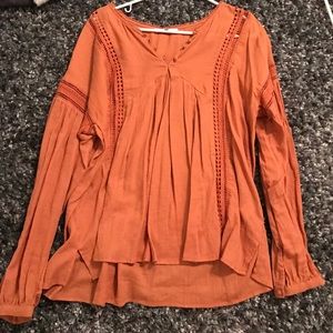 Anthropologie long sleeve shirt
