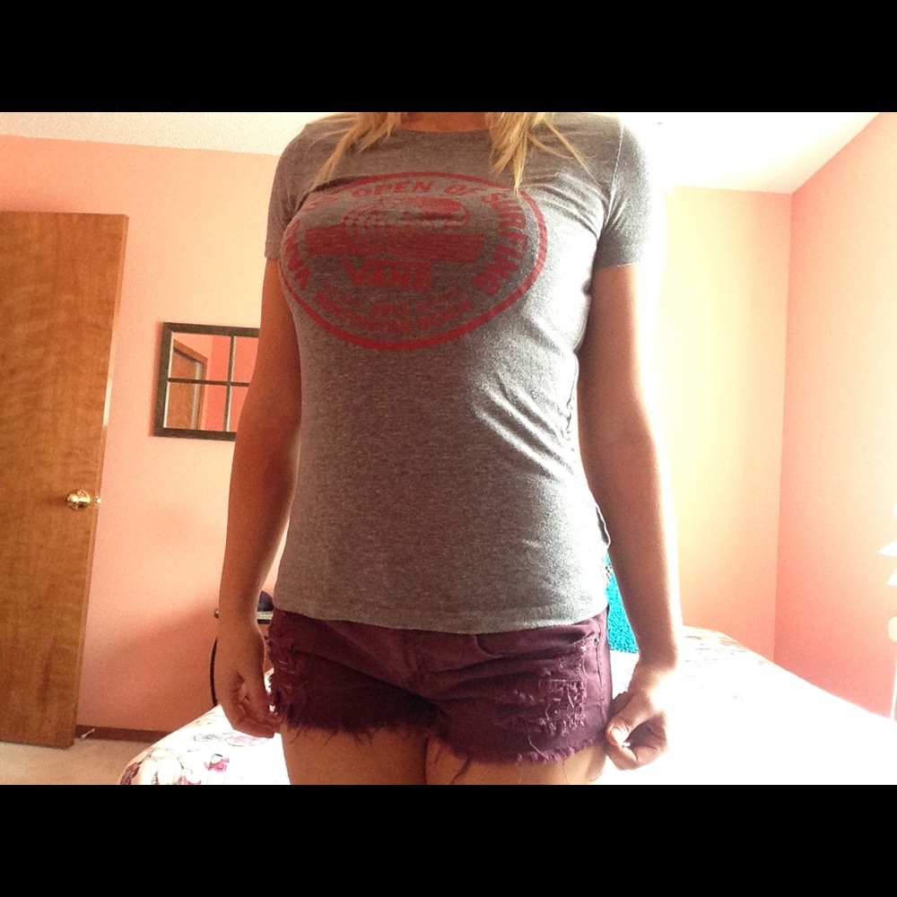 Vans surfing open shirt.