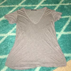 Gray t-shirt from brandy Melville
