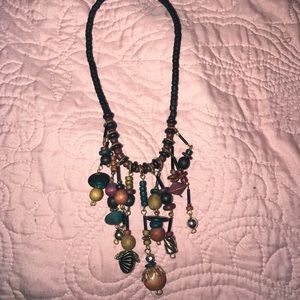 Beaded tribal necklace