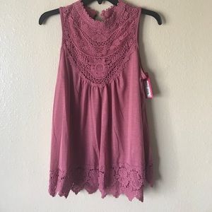NWT Lace Tank