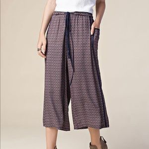 Boho Printed Wide Leg Pants