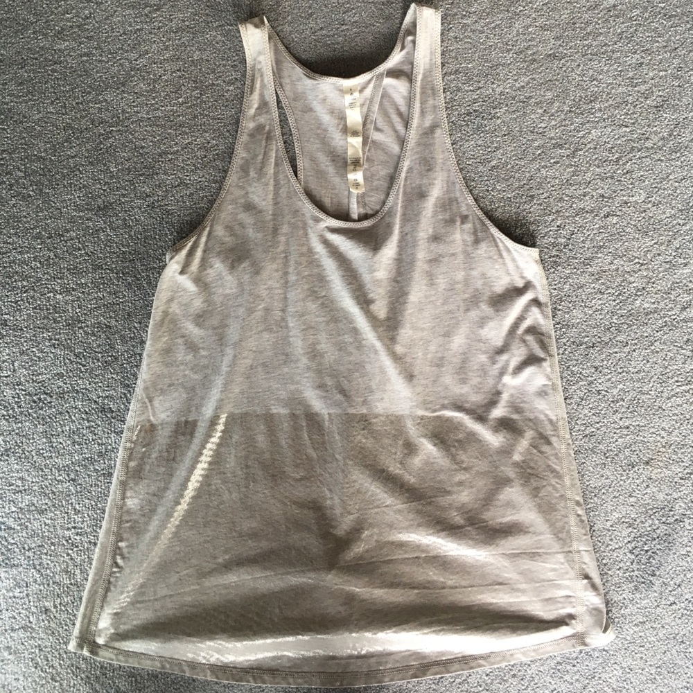 Lululemon tie-back tank top