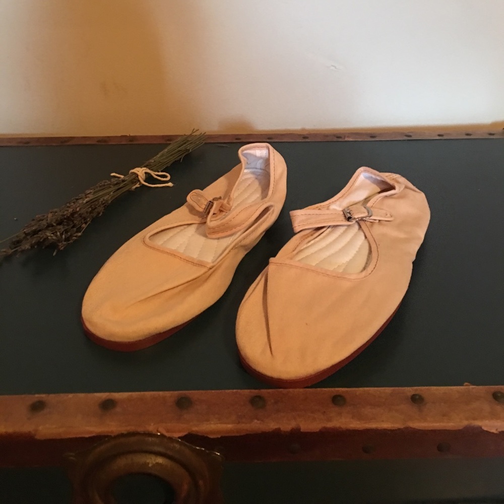 Cotton Mary Janes from Urban Outfitters