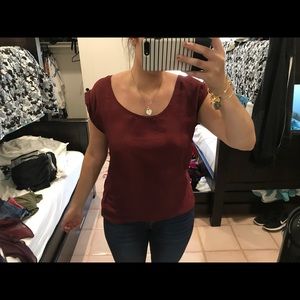 Maroon Top