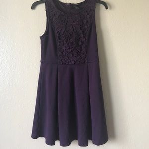 Purple Mini Dress